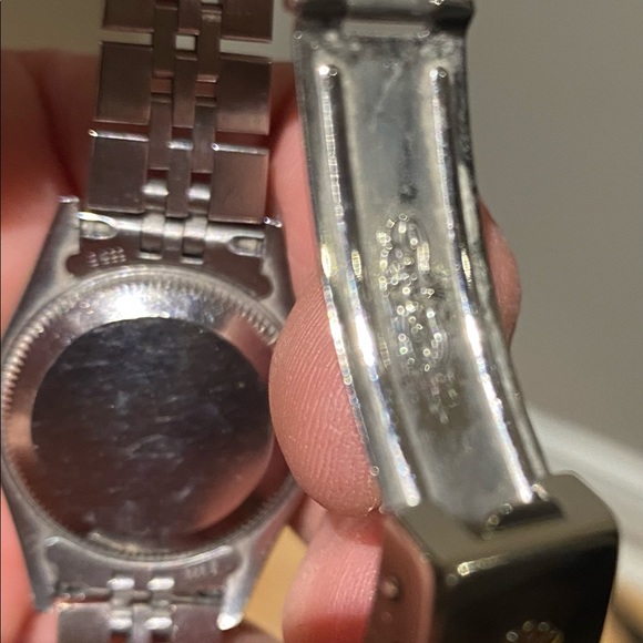 Authentic ladies Rolex 26mm stainless steel watch with diamonds - Picture 4 of 5